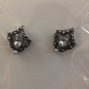 Closet Sale Bundle 3 For $15 Rhinestone Post Earrings